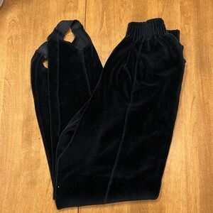 Lizsport vintage longjohns black velvety